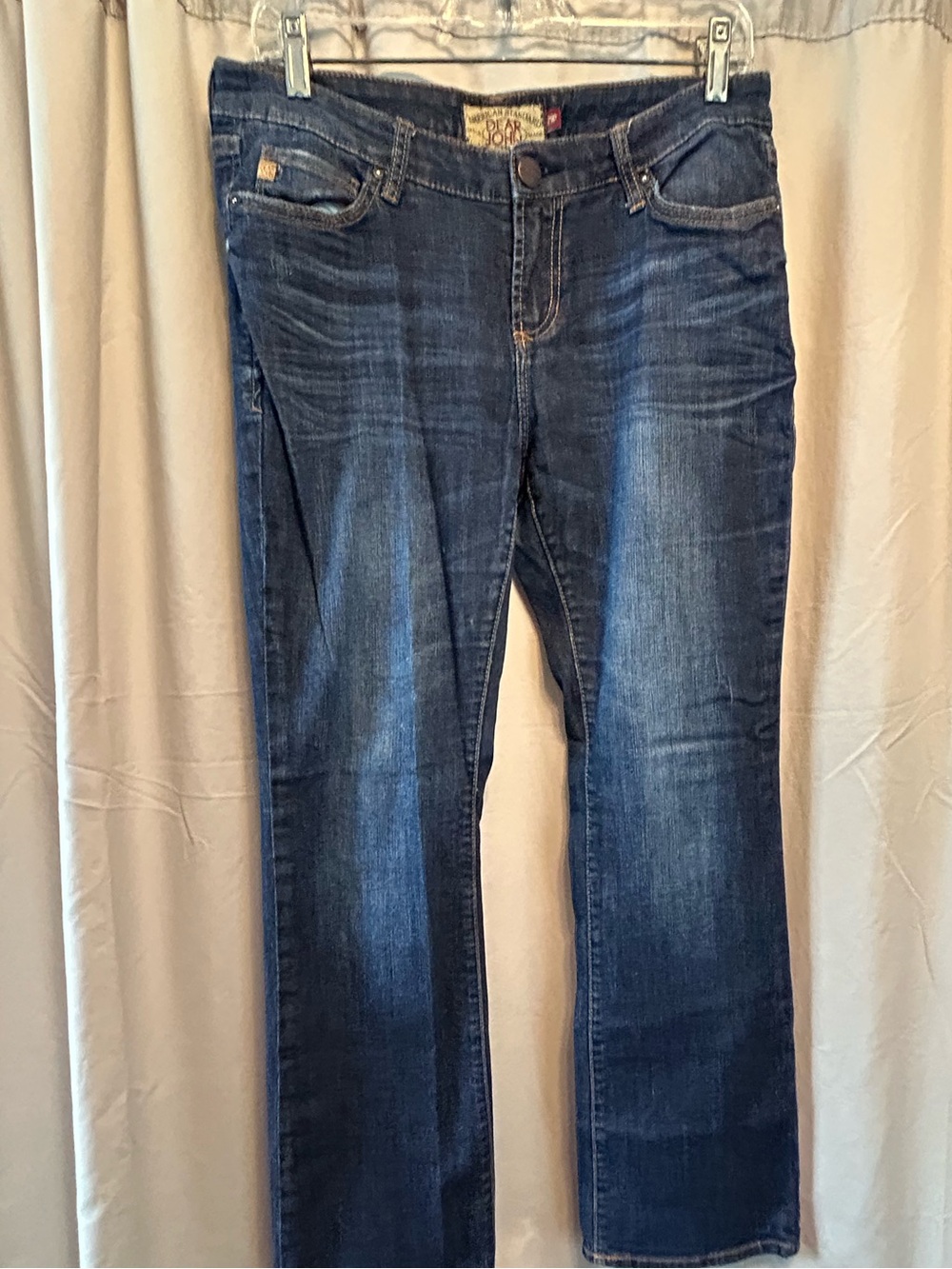 Dear John Dark Blue Straight Cut Jeans